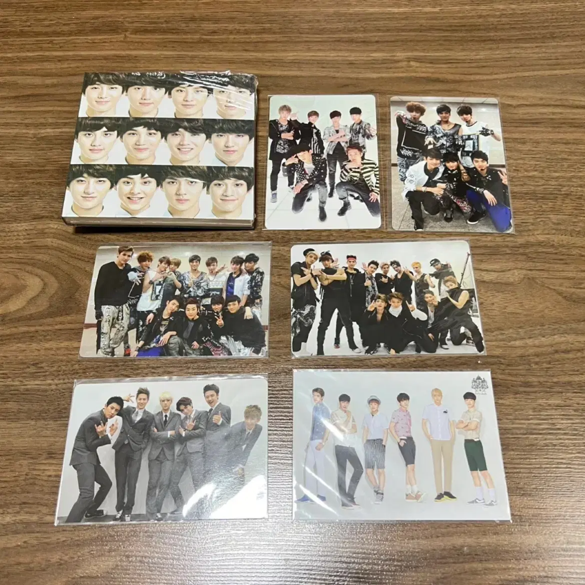 엑소 EXO 단체포카, 노트, 하이컷 잡지 1