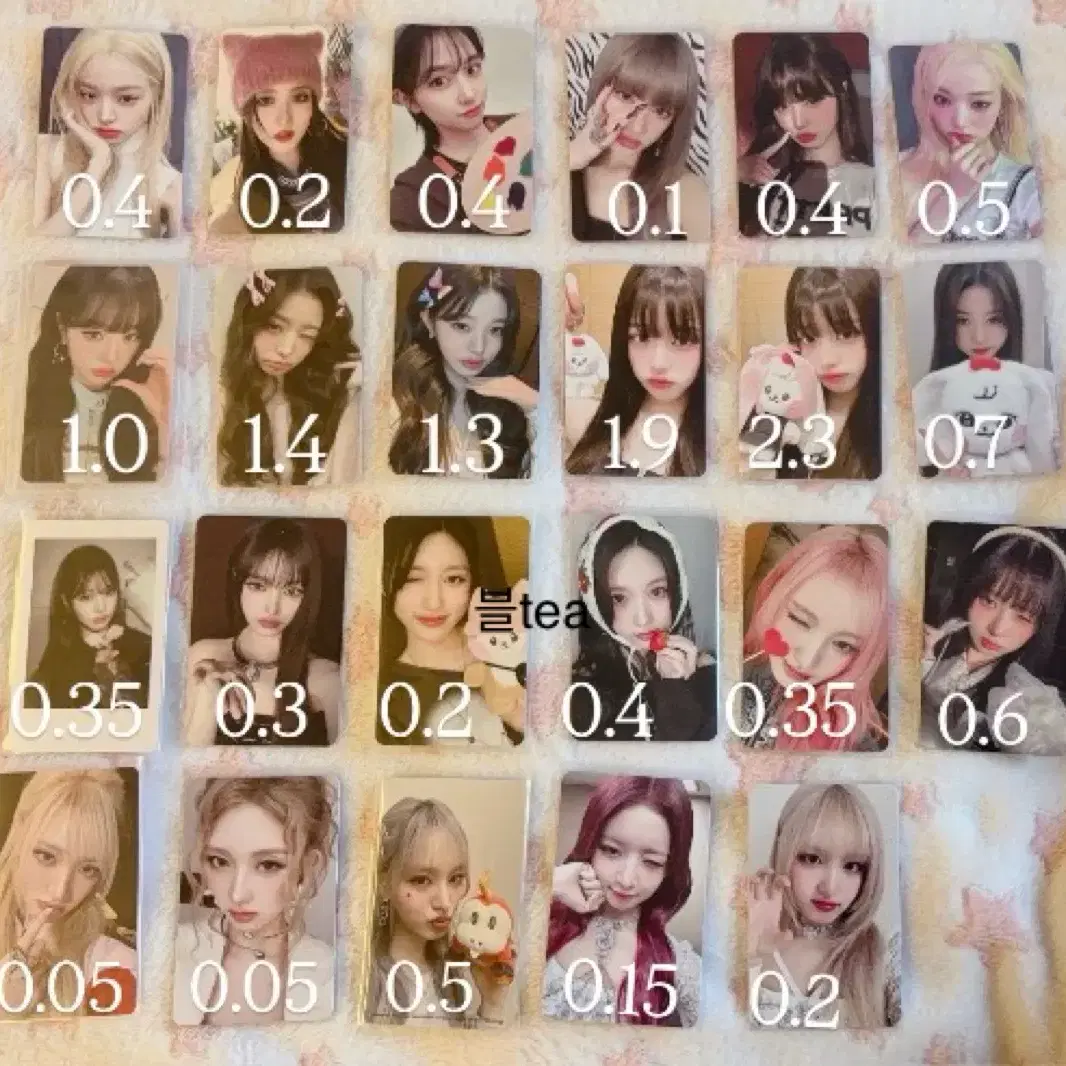 급처)아이브 포토카드 콘서트 엠파시 시크릿 럭드 유진가을레이원영리즈이서 1