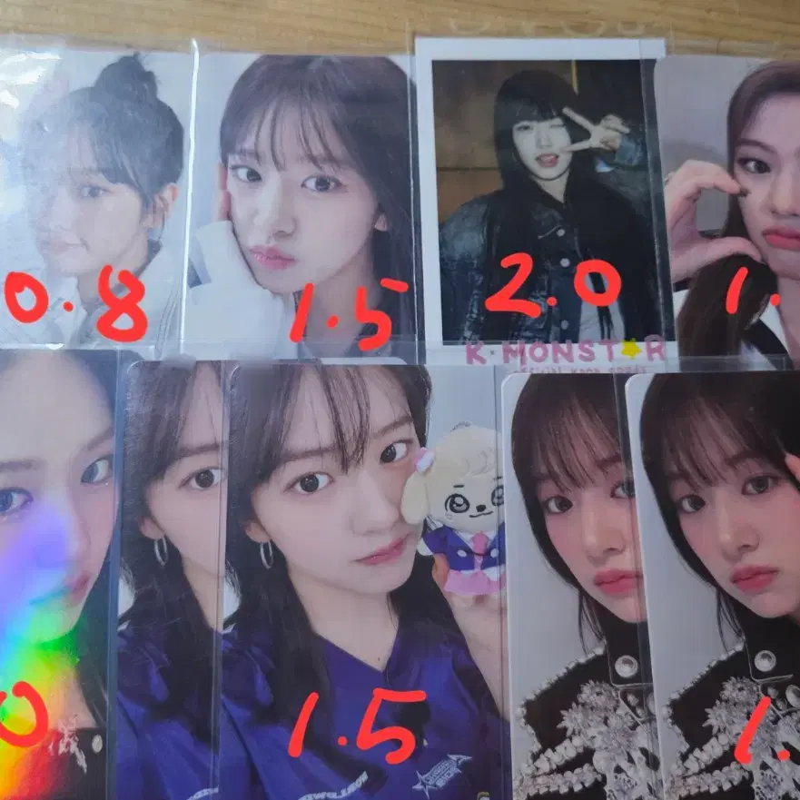 아이브 유진 가을 레이 리즈 이서 포카 팝니다 1