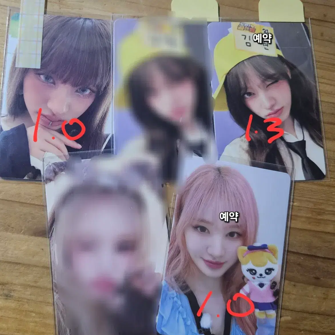 아이브 유진 가을 레이 리즈 이서 포카 팝니다 5
