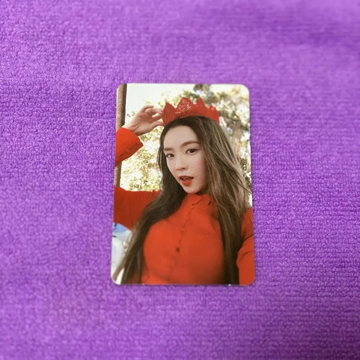 레드벨벳 아이린 피카부 왕관주현 포카 포토카드 1