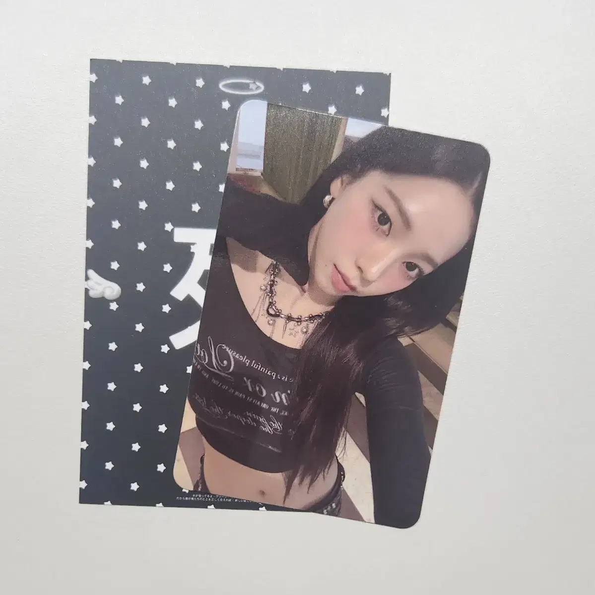 에스파 카리나 위플래시 슴스 언박싱이벤트 비트 버전 포카 1
