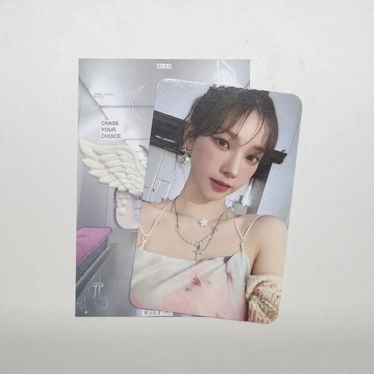 에스파 카리나 태국 방콕 potd 팝업 전시회 티셔츠 엠디 포카 1
