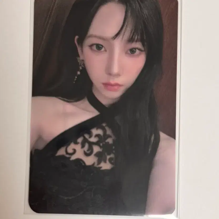 에스파 카리나 팝업스토어 전시회 마이 퍼스트 페이지 티셔츠 포카 양도 판 1