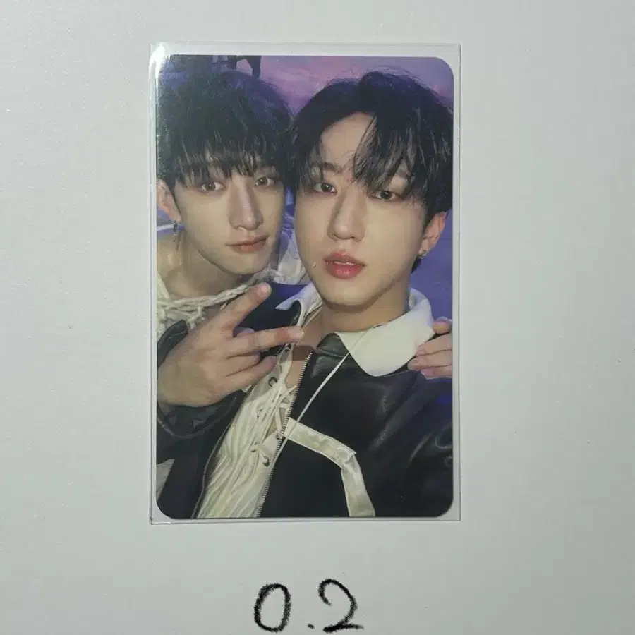SKZ 스키즈 락 앨포 유닛포카 방찬 창빈