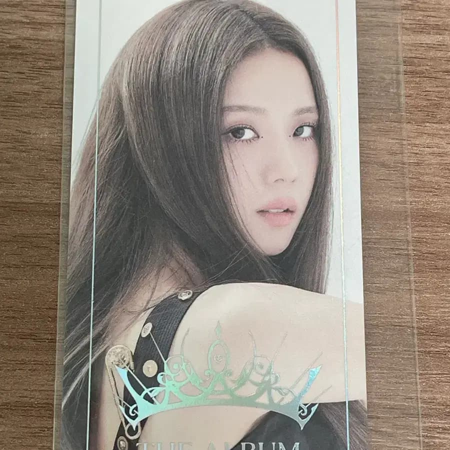 블랙핑크 더앨범 특전포카 지수 1