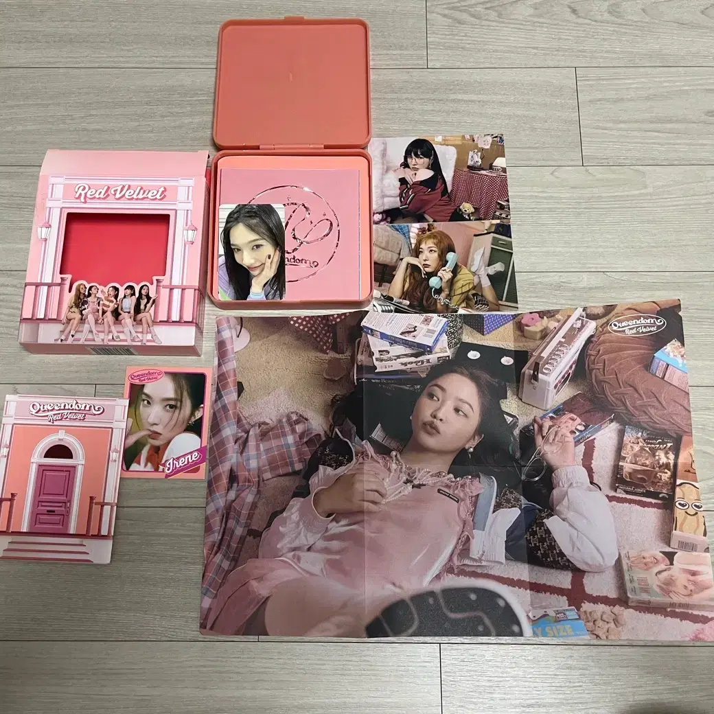 레드벨벳 퀸덤 필마이리듬 앨범 아이린 조이 포카 1
