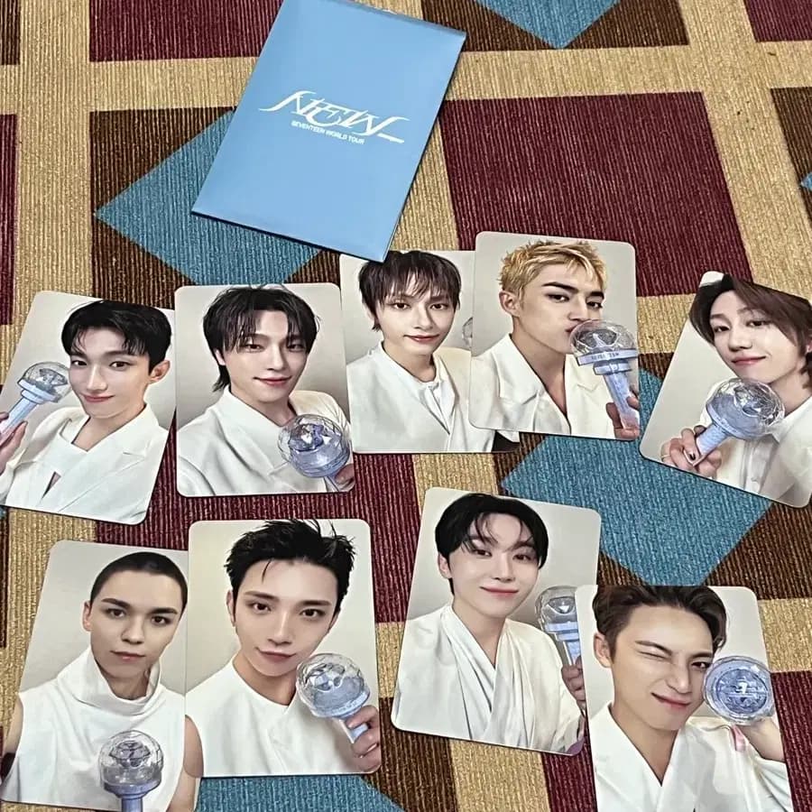 세븐틴 뉴콘 포토카드 & 뉴앙콘 & 호시우지 & 도겸승관 1