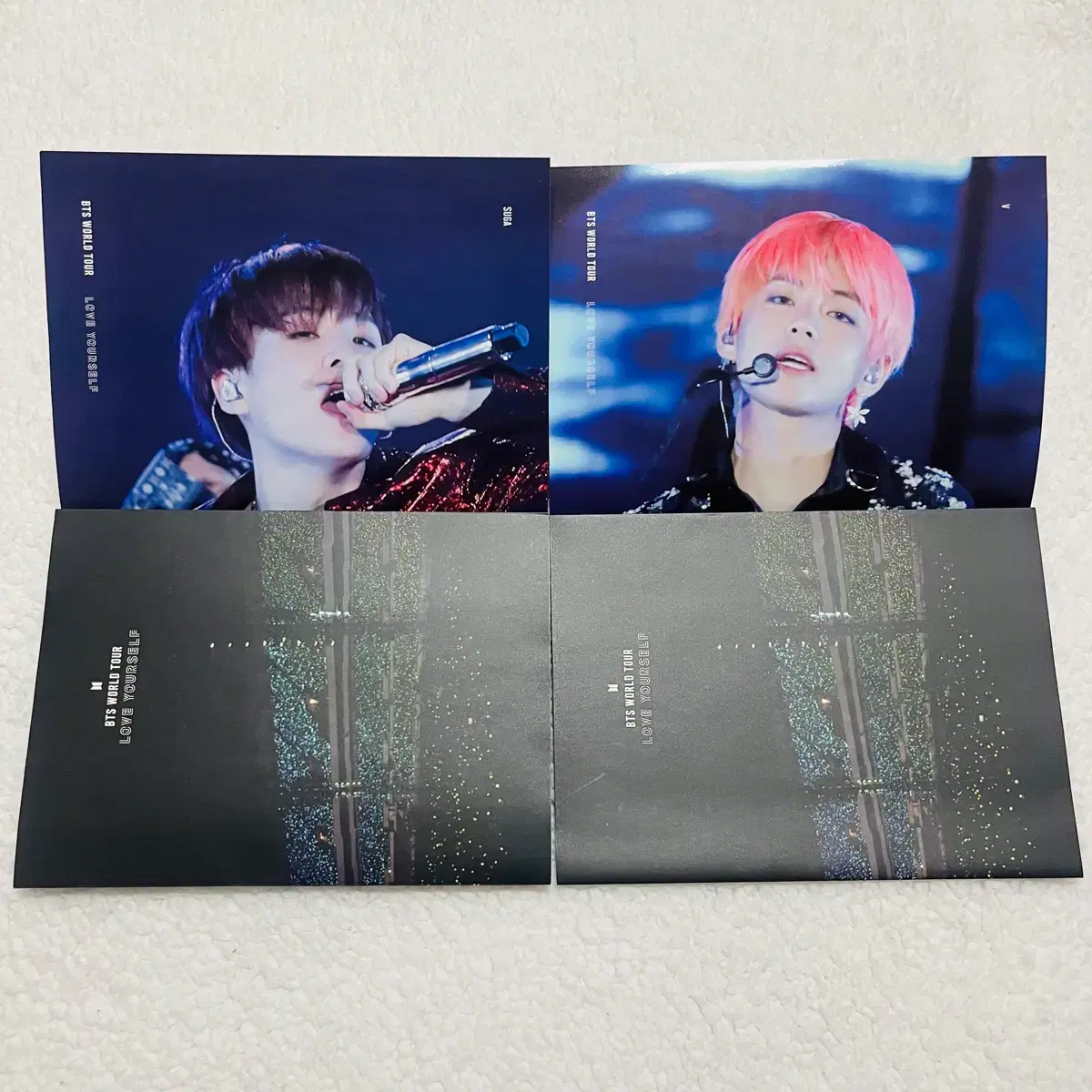 방탄소년단 럽셀콘 DVD 윤기 슈가 태형 뷔 포스터 포카 1