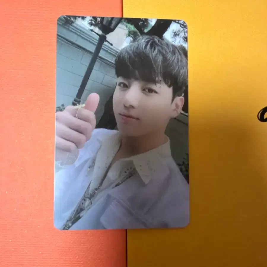 방탄 정국 버터 럭드 포토카드 1