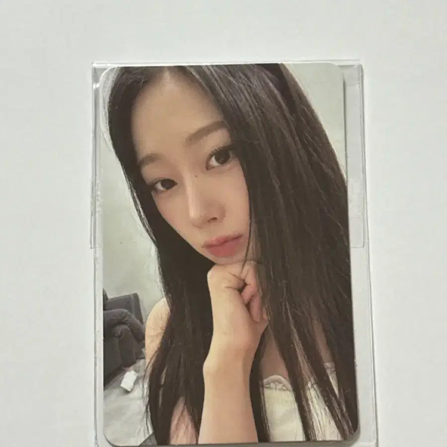 에스파 지젤 myworld 스파이시 언박싱이벤트 슴스 포카 양도 특전 포 1