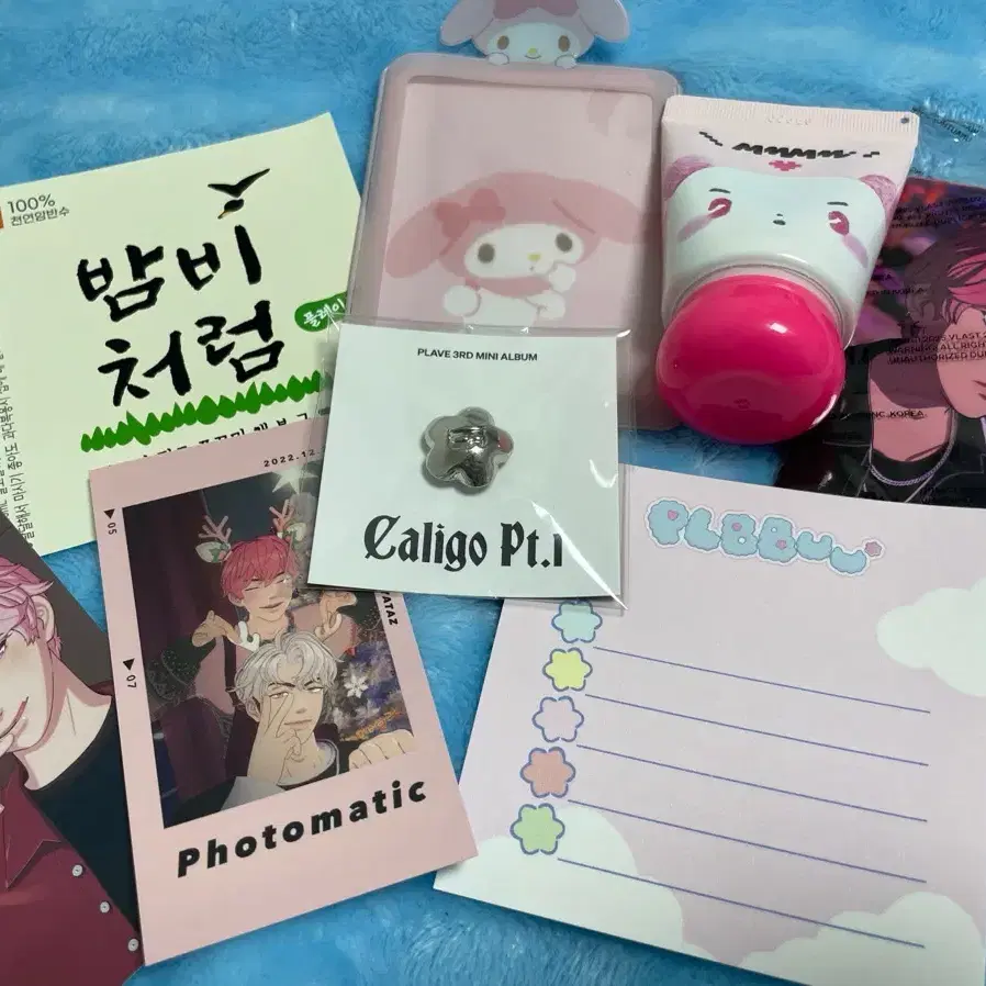 플레이브 밤비 포카 굿즈 4