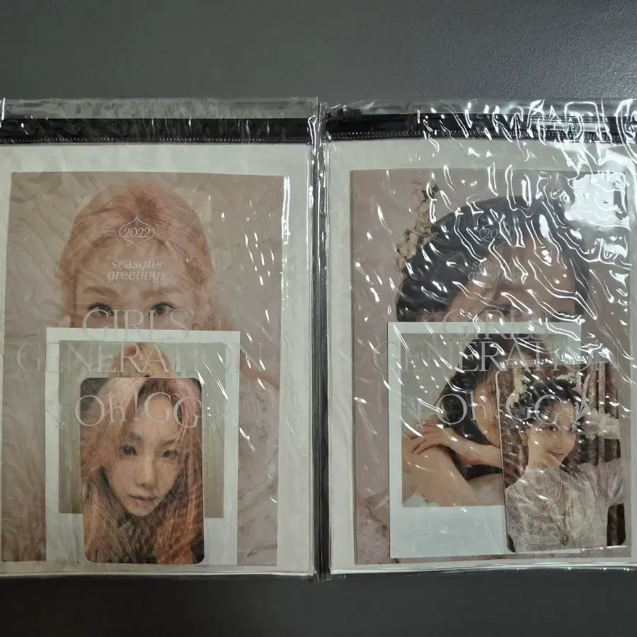 미개봉) 소녀시대 2022 시그 포토팩 오지지 시즌그리팅 포카 포토카드 1