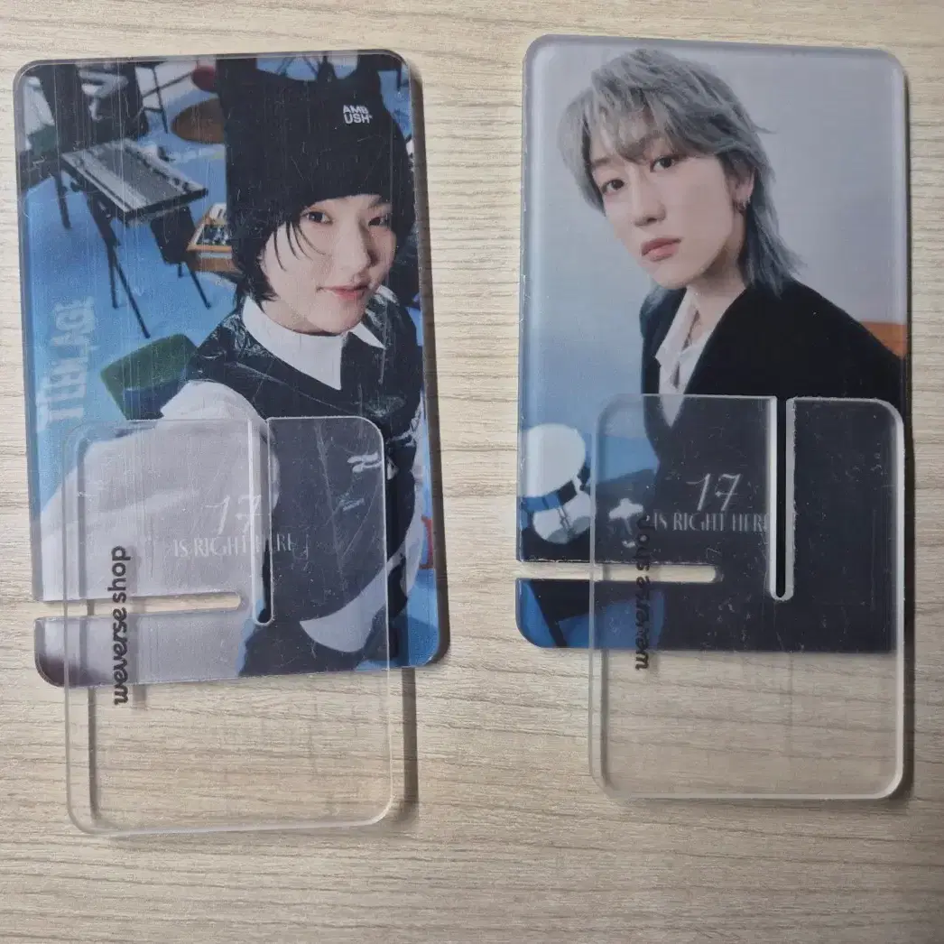 세븐틴 호시 디에잇 아크릴 스탠드 위버스 GV 특전 양도 포카 분철