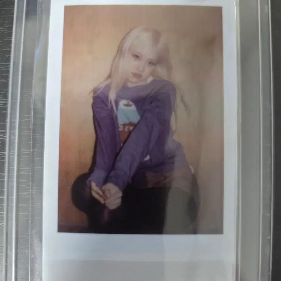 블랙핑크 로제 Rosie 팝업 포카 포토카드 서울 MD 앵콜 굿즈 특전 1