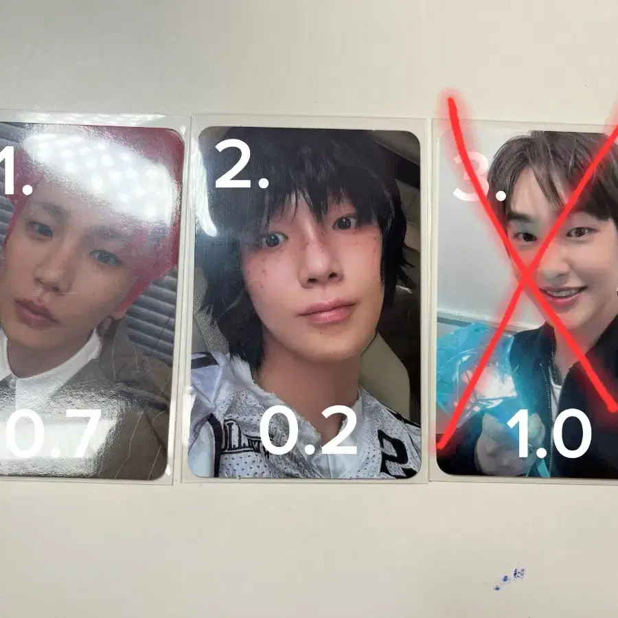 샤이니 포카 1