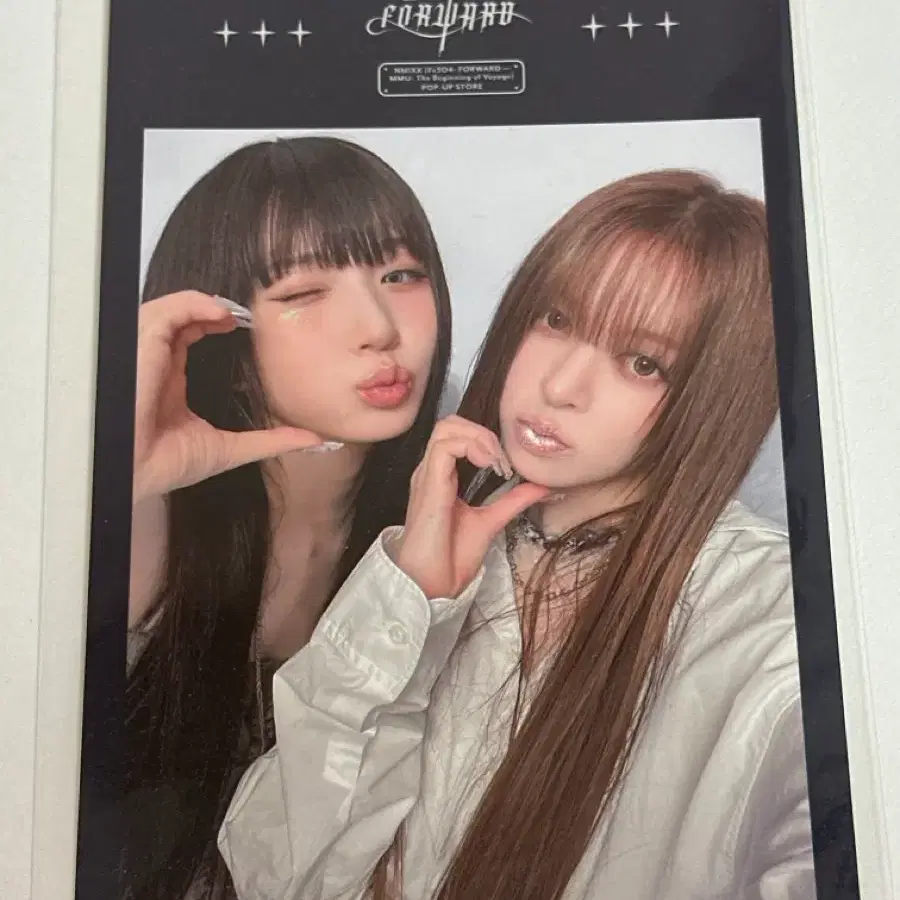 엔믹스 해원 릴리 유닛 포카 포스터 팝업 엽서 1