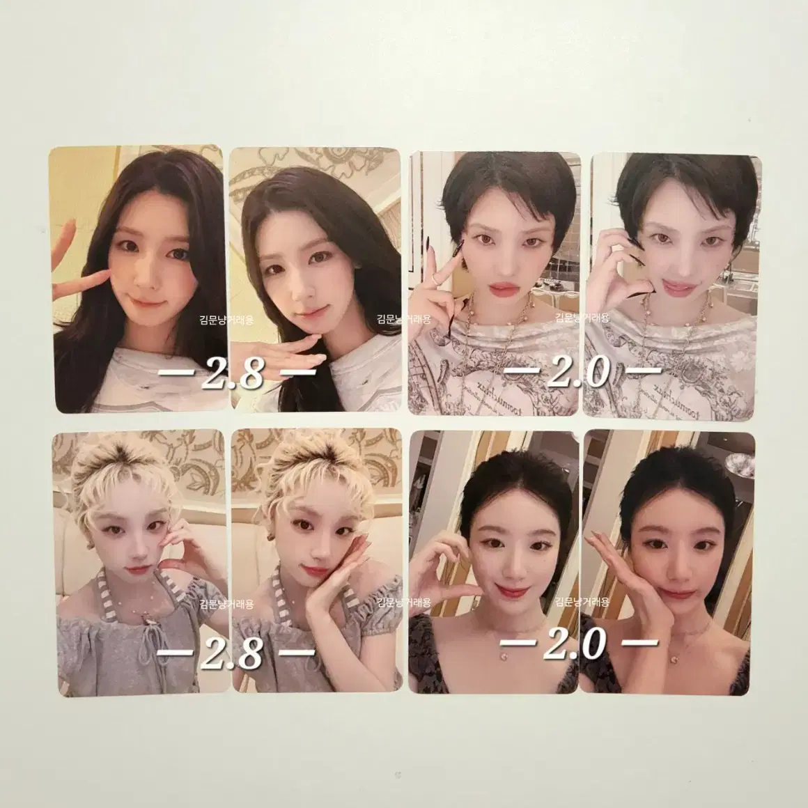 여자아이들 아이들 굿띵 팝머치 popmerch 미공포 포카 포토카드 1