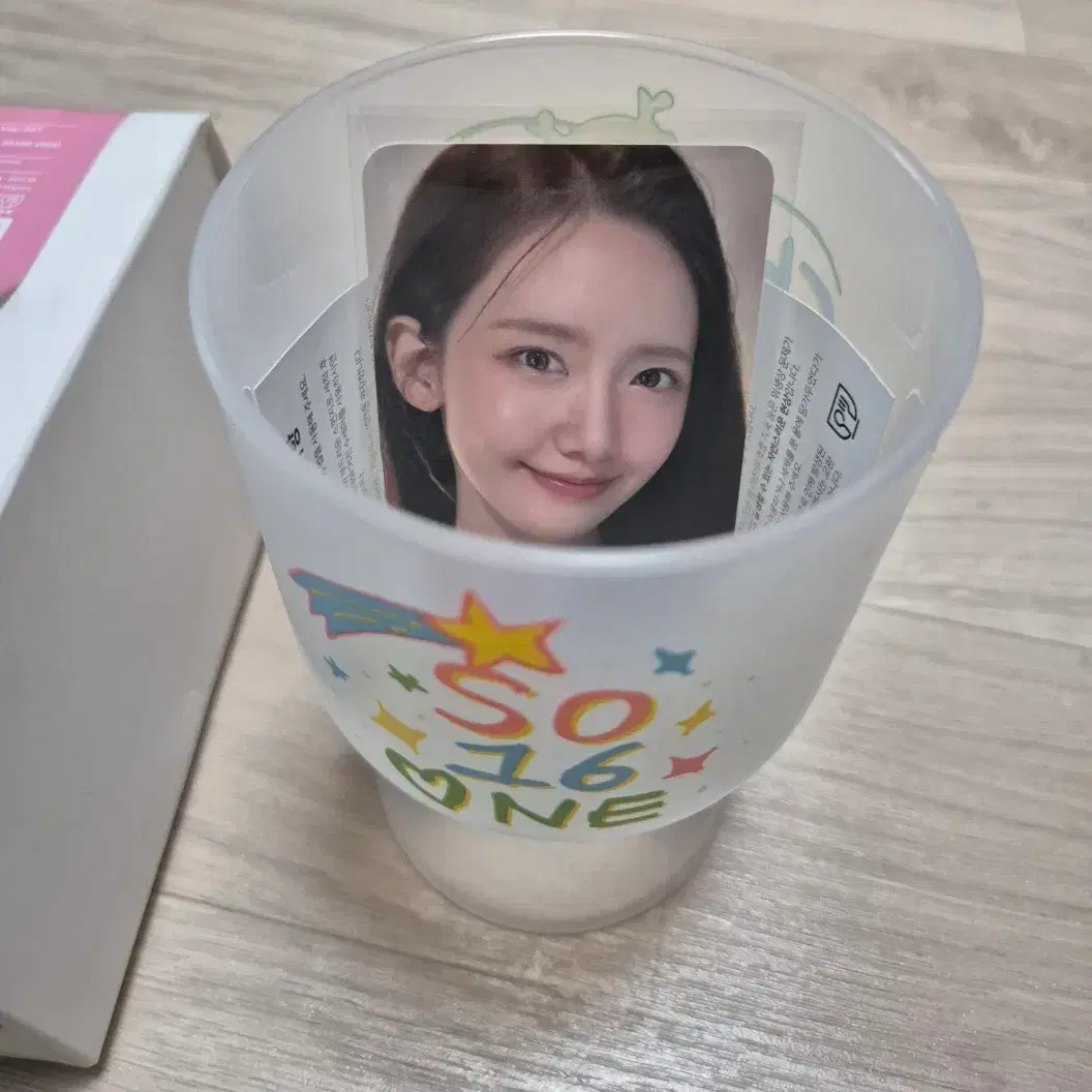 소녀시대 16주년 DIY 와인잔 (윤아 포카 포함) 굿즈 4