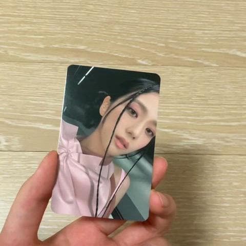 블랙핑크 지수 cd플레이어 포토카드 2