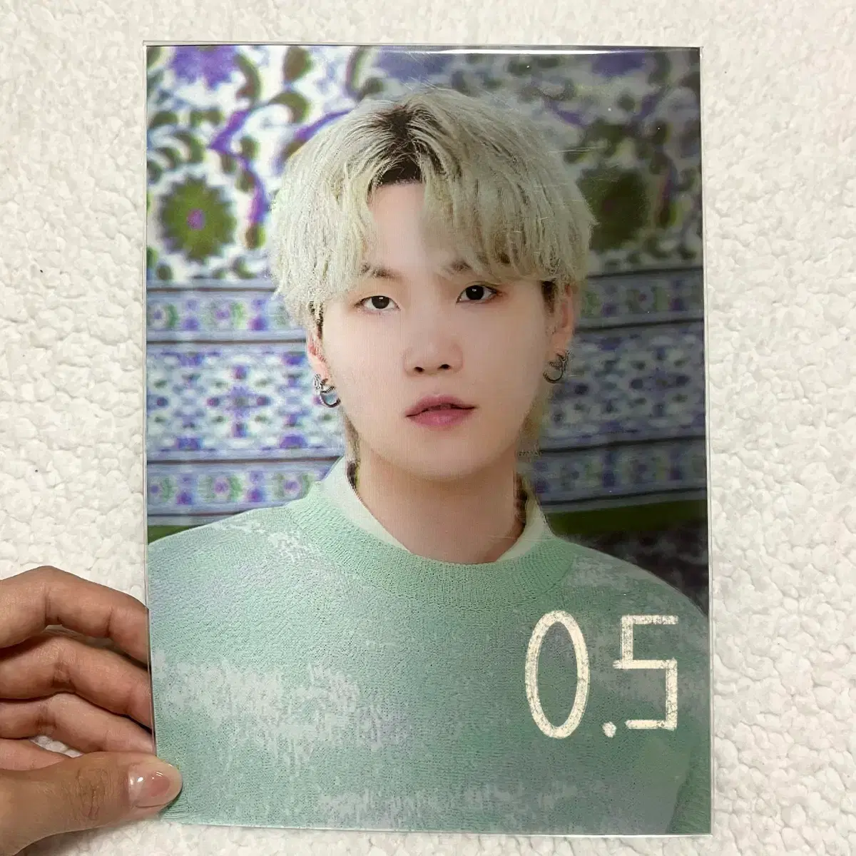 방탄소년단 bts 퍼투댄 ptd 3D 포토카드 슈가 윤기 suga 1