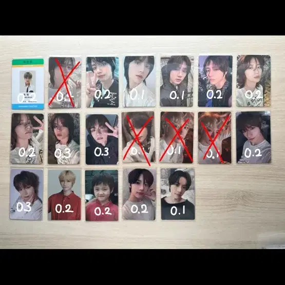 투모로우바이투게더 포카 판매 3