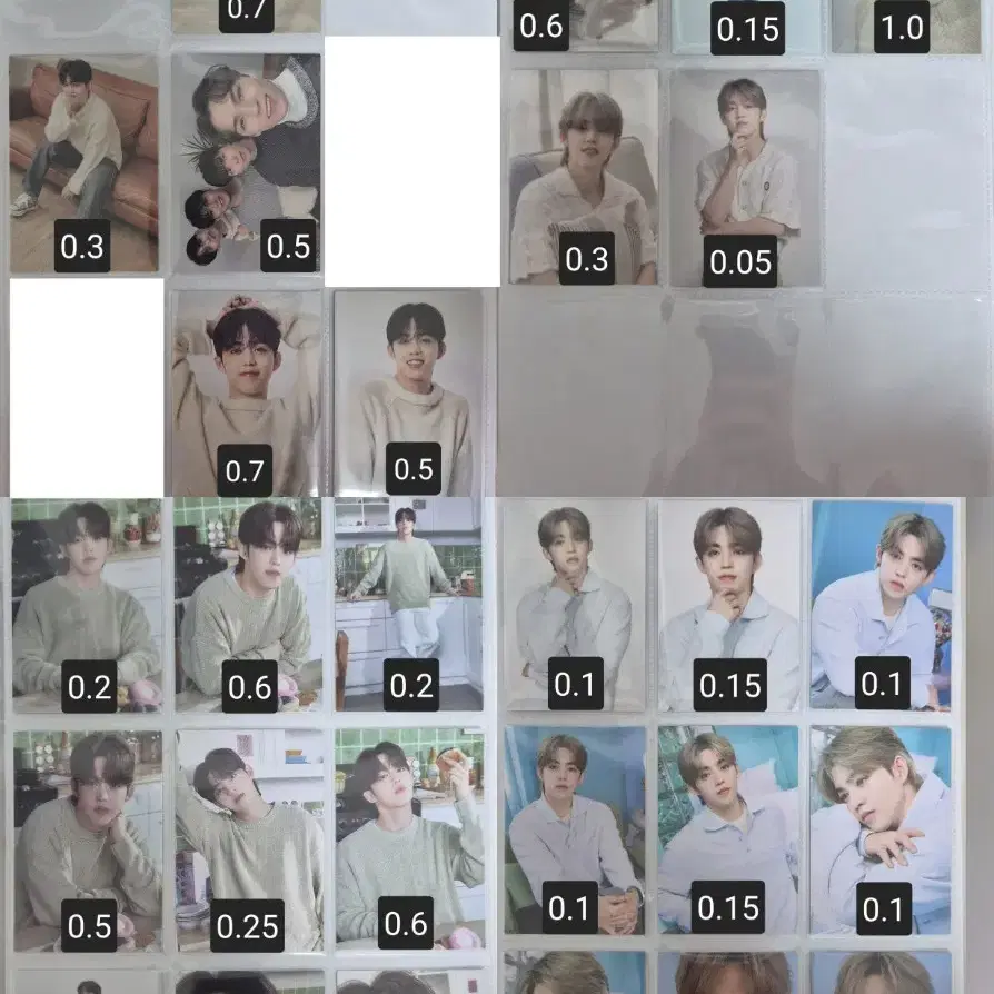 세븐틴 에스쿱스 포카 포토카드 양도 캐럿랜드 크로스백 시네마 홈 캐럿존 5