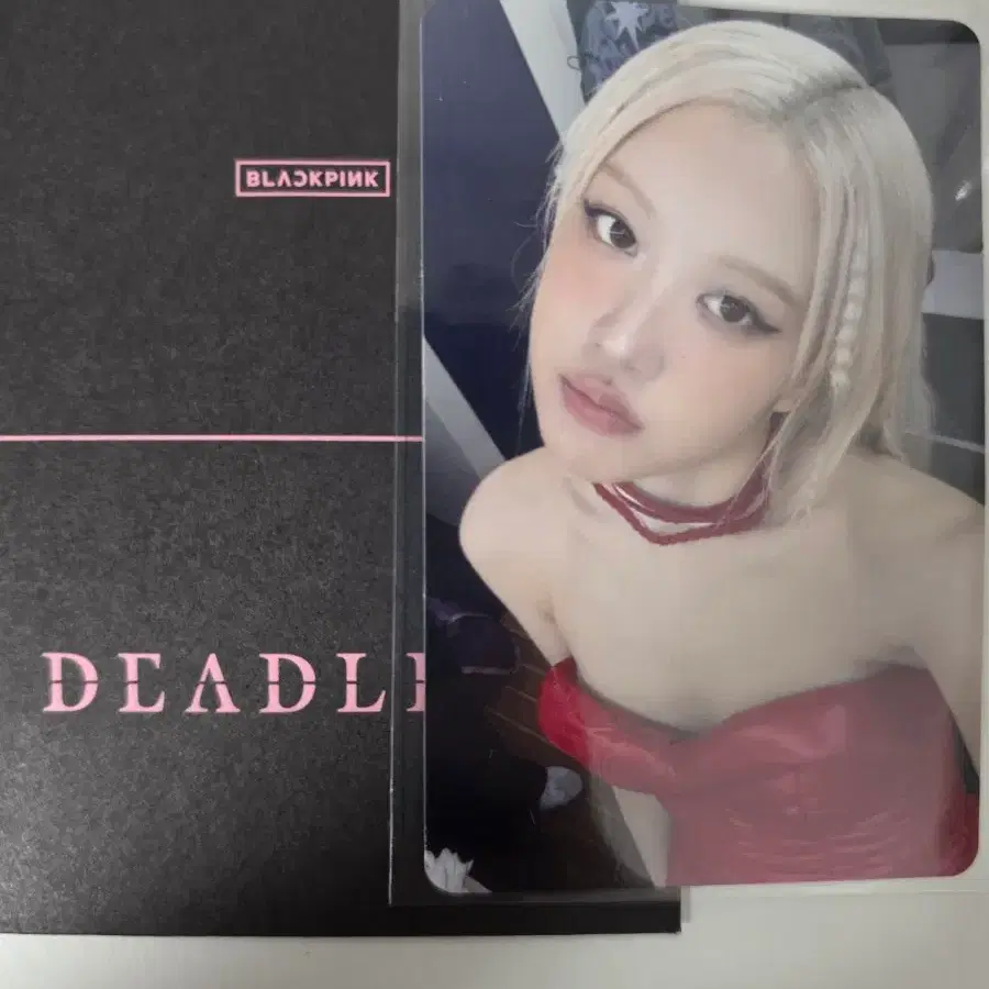 블랙핑크 블핑 포토카드 포카 데드라인 일본 한정 팝업 popup 랜덤 1