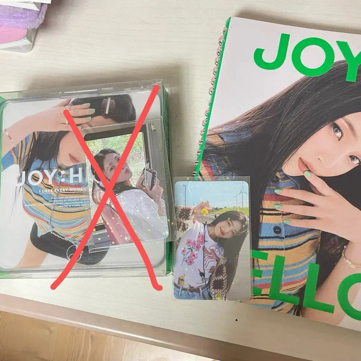 레드벨벳 포카 포토카드 앨범 아이린 슬기 조이 웬디 예리 굿즈 한정반 2