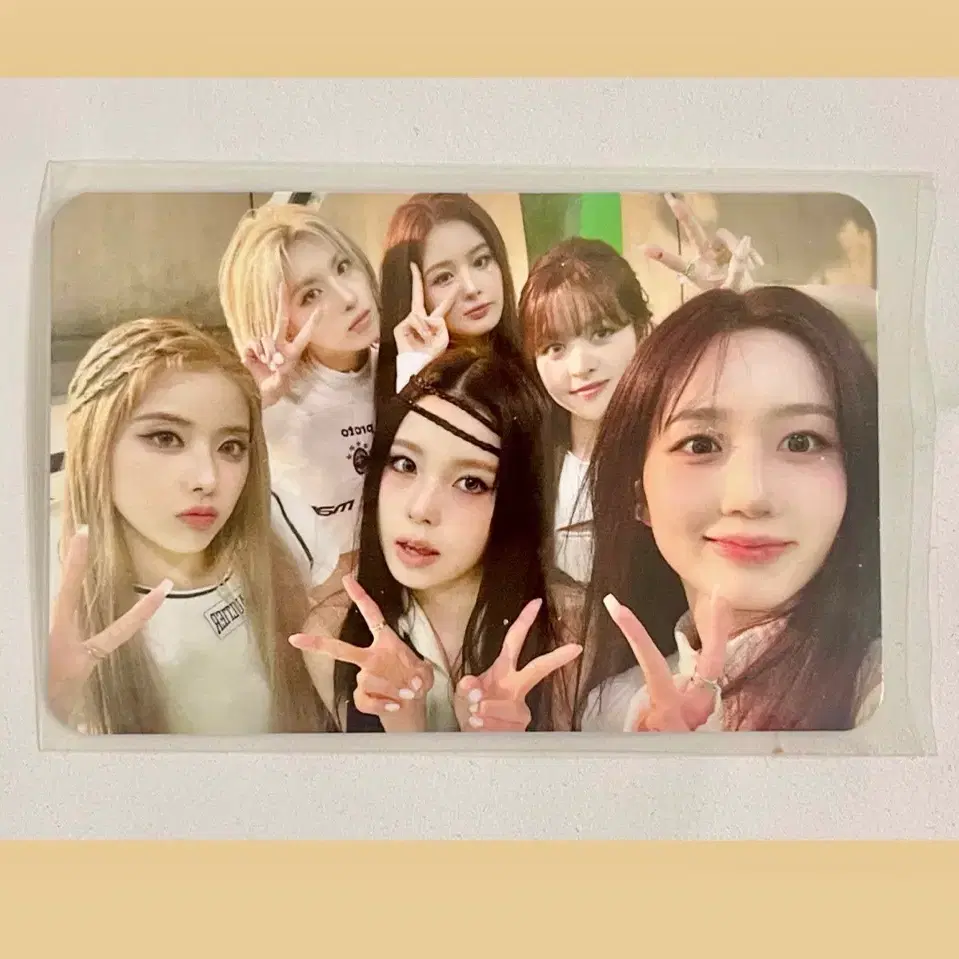 엔믹스 NMIXX 사운드웨이브 미공포 단체포카 1