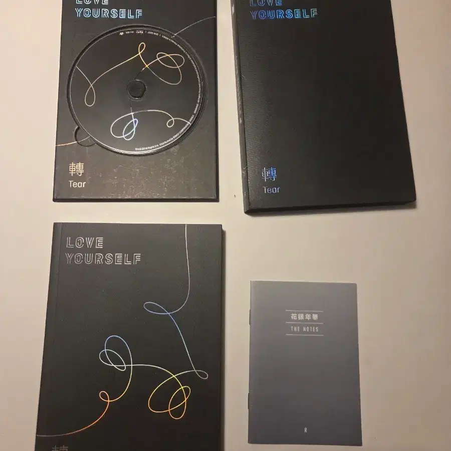 bts 페르소나+러브유얼셀프+포토카드+스티커 5