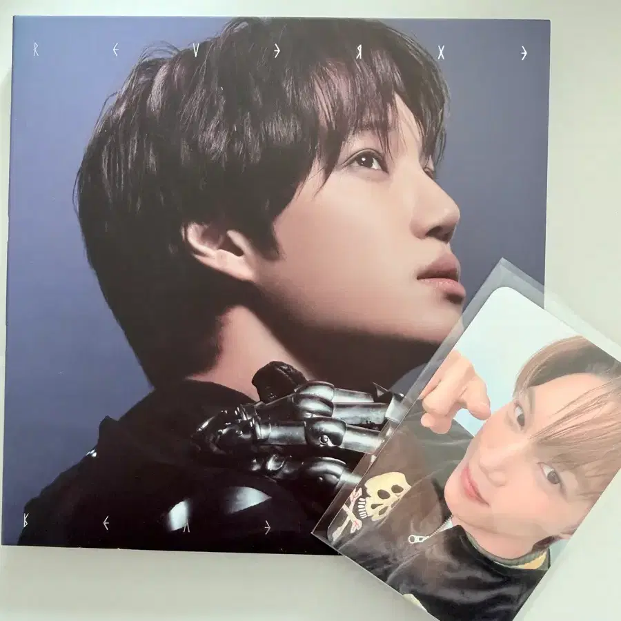 엑소8집 compact vcr. 자켓+포카+미공포 카이,찬열 등 4