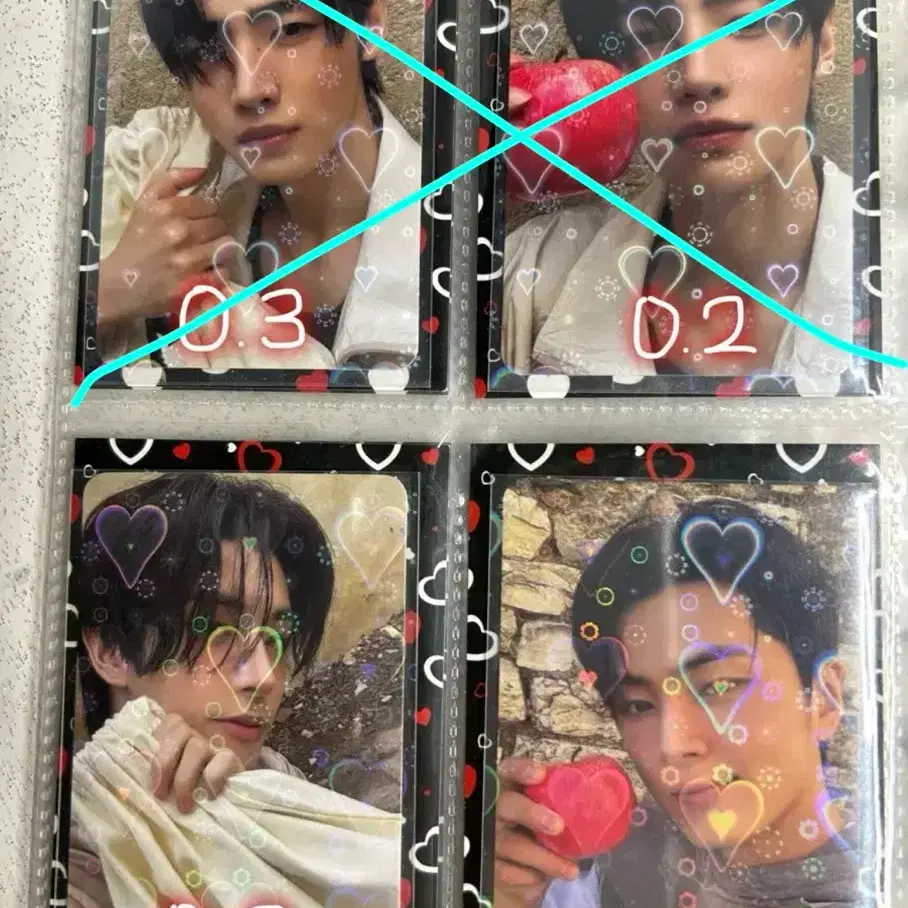 엔하이픈 포카 정원 제이 제이크 성훈 니키 앨범포카 2