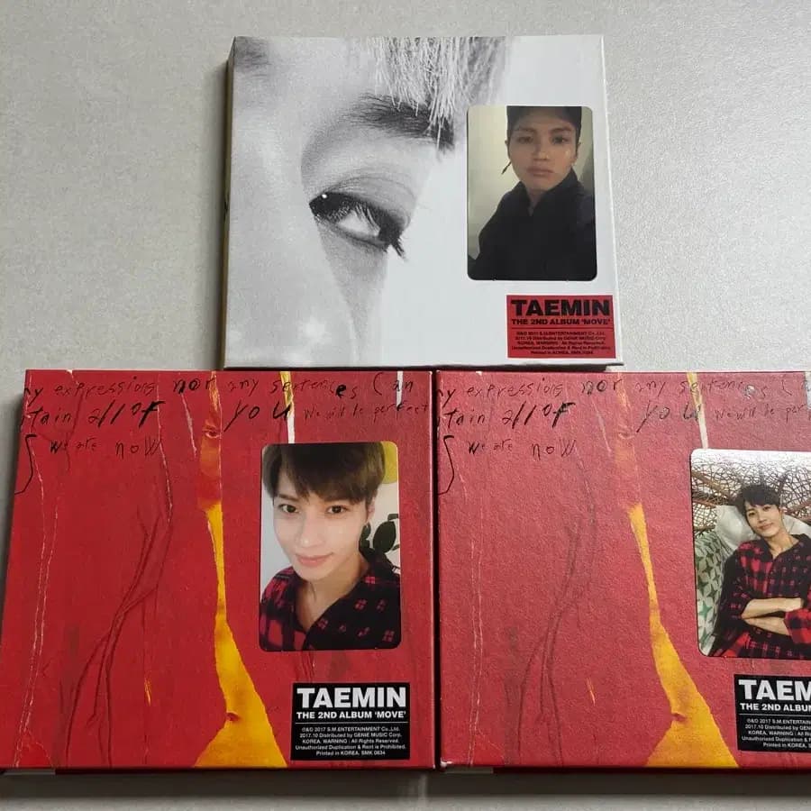 샤이니 태민 무브 move 앨범+포카 1