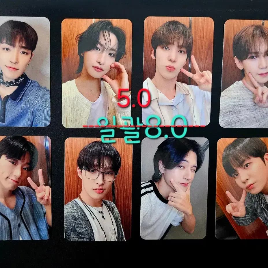 에이티즈 골든아워1 사운드웨이브 미공포 특전 포카 1