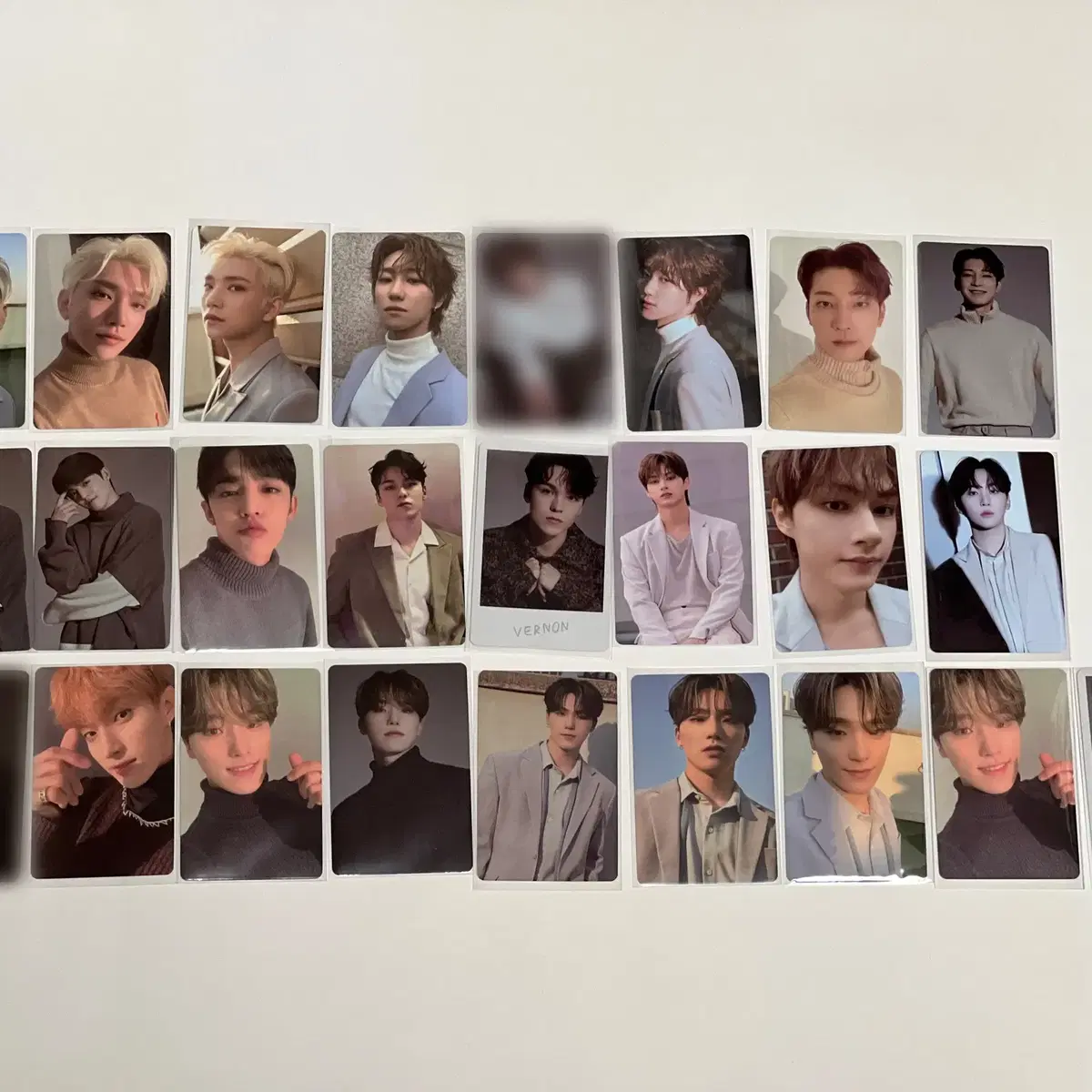 세븐틴 svt 아타카 Attacca 앨범 특전 엠디 럭드 포카 2