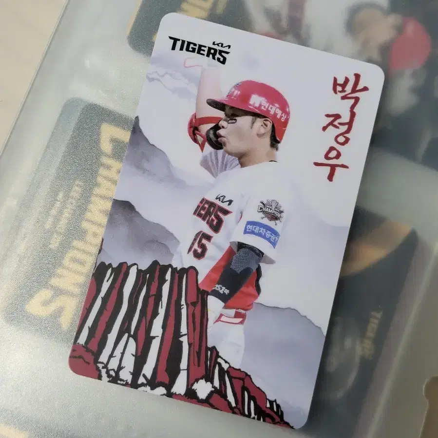 기아타이거즈 박정우 무등산 포카 1