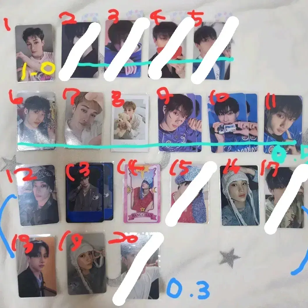 Stray Kids 방찬 포카 판매합니다. 1