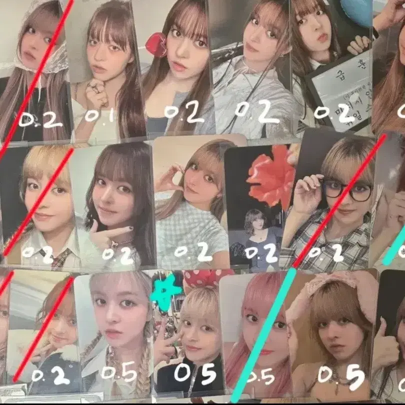 엔믹스 릴리 포카 양도 분철 유닛 10
