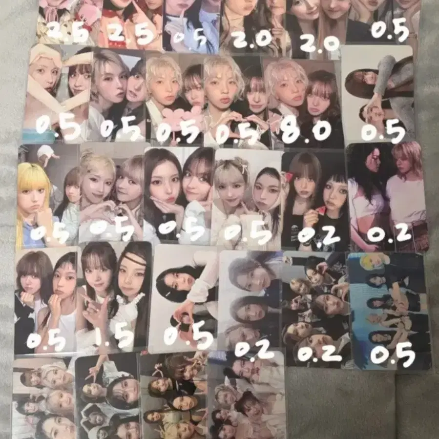 엔믹스 릴리 포카 양도 분철 유닛 12