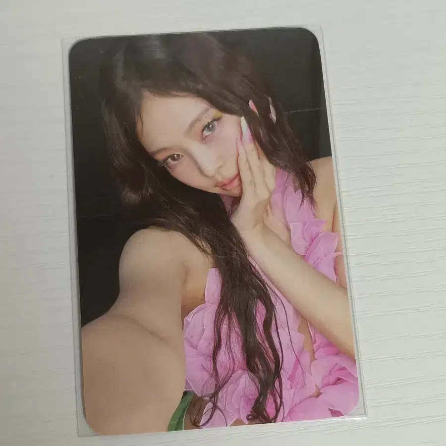 블랙핑크 제니 루비 위드뮤 포카 1