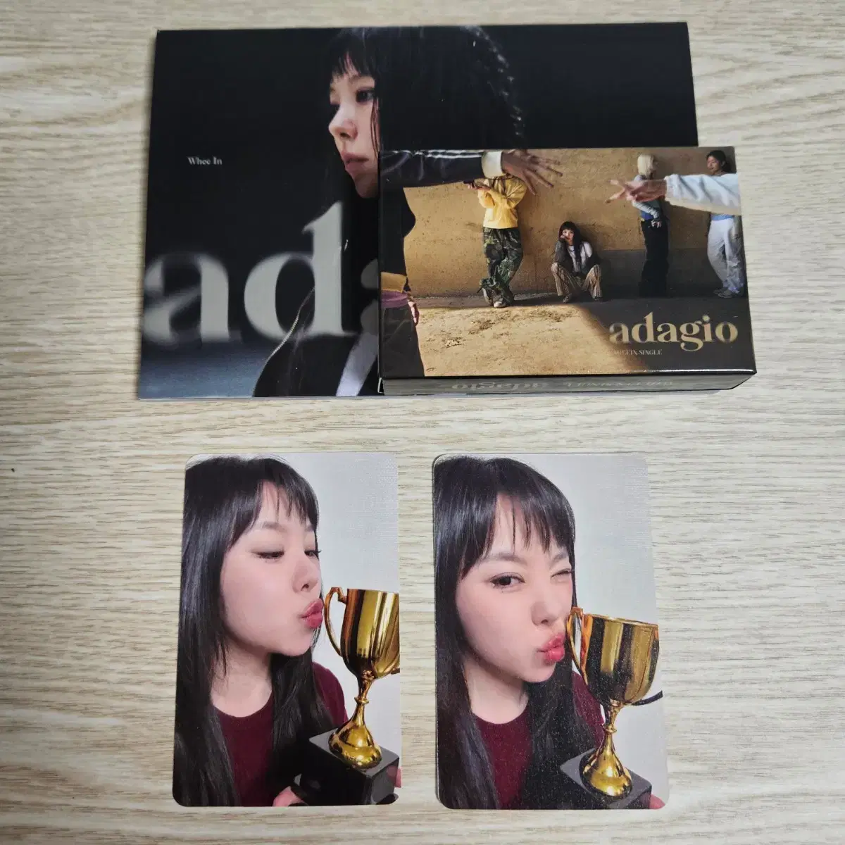 마마무 휘인 애플뮤직럭드 트로피포카 + 아다지오 adagio 개봉앨범 1