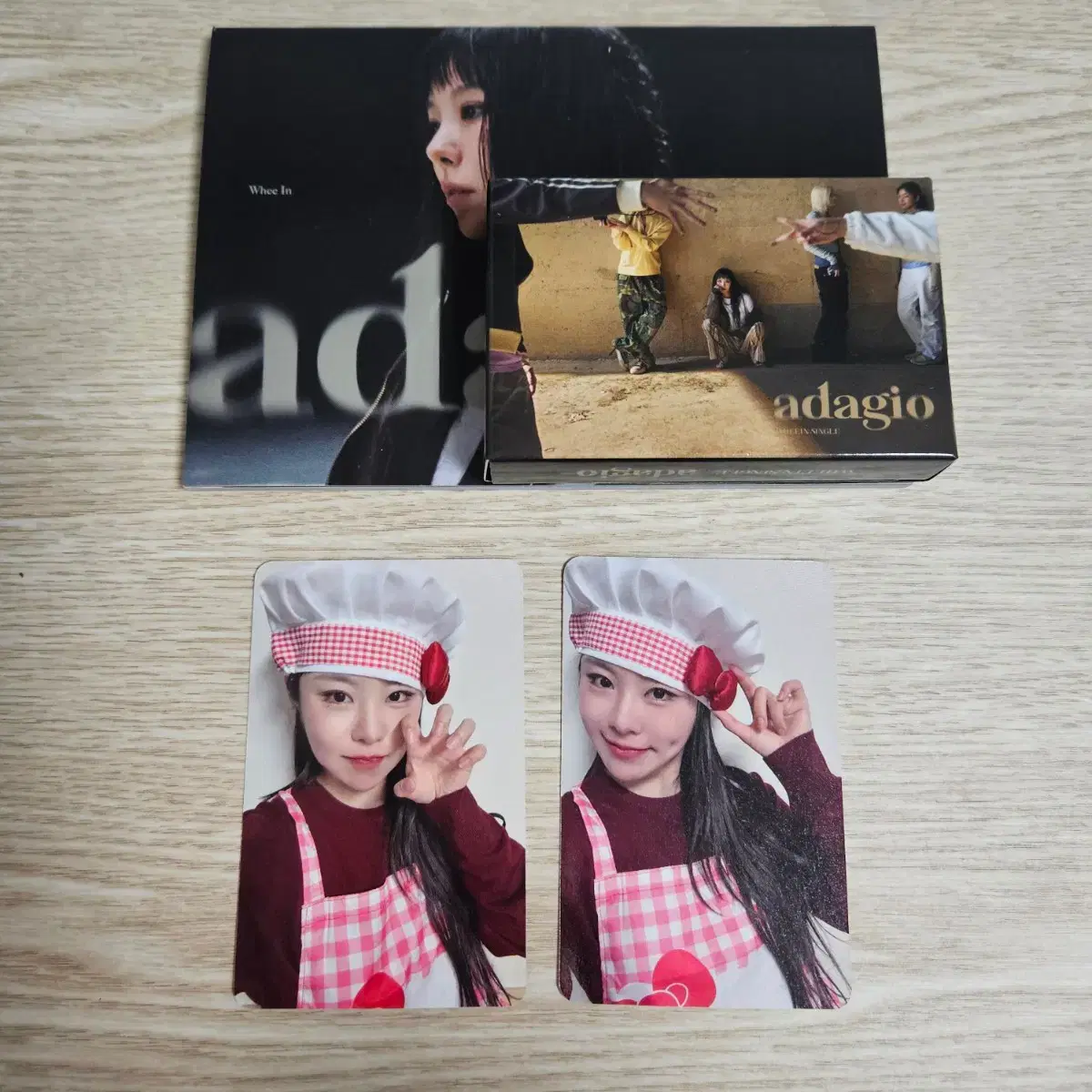 마마무 휘인 애플뮤직럭드 셰프포카 + 아다지오 adagio 개봉앨범 1
