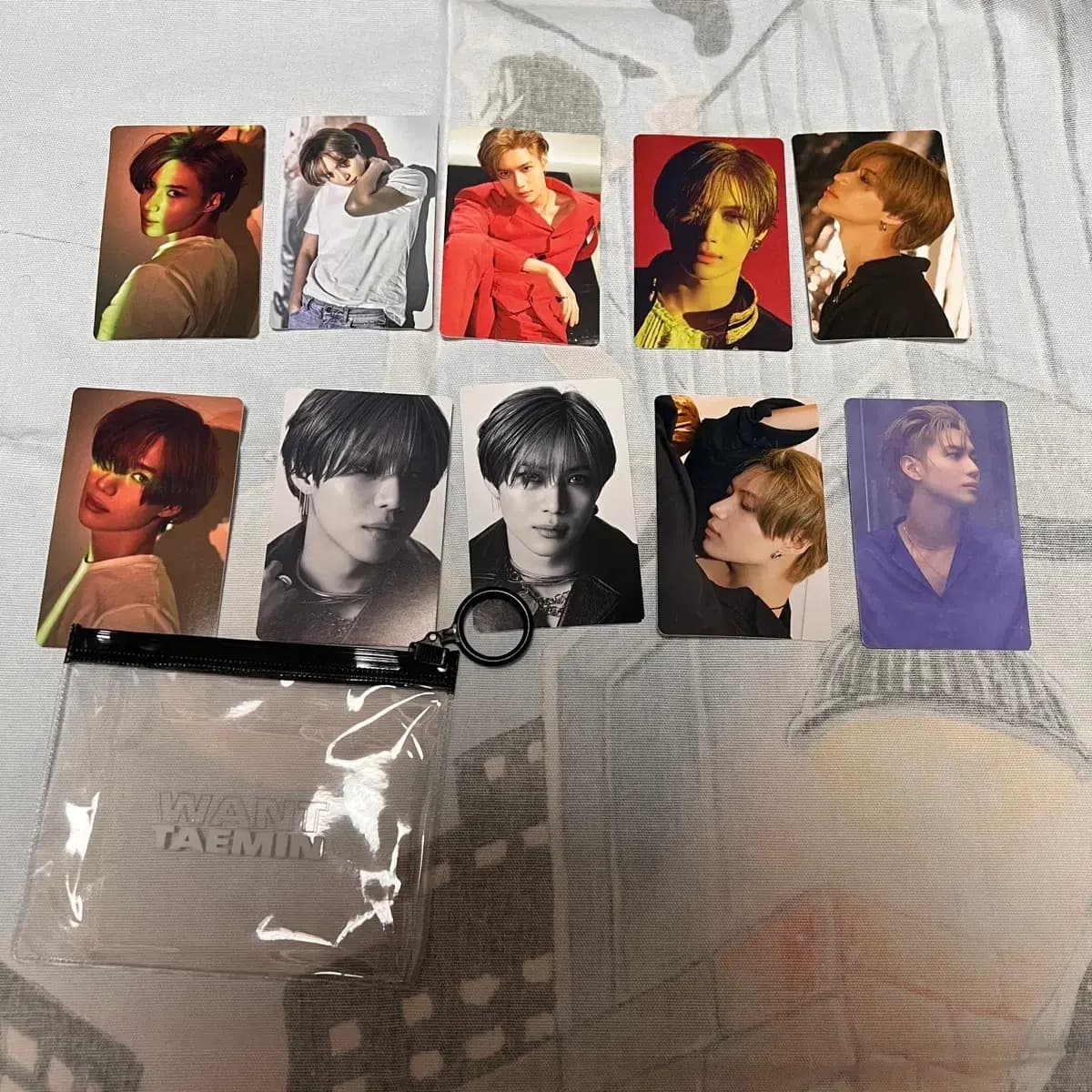 샤이니 태민 원트 want 포카 스티커 1
