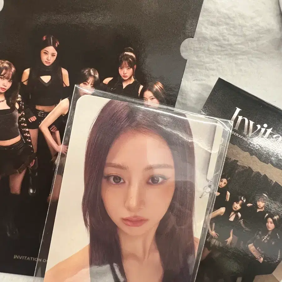 르세라핌 VR 영화 윤진 특전 포카 인비테이션 콘서트 허윤진 1