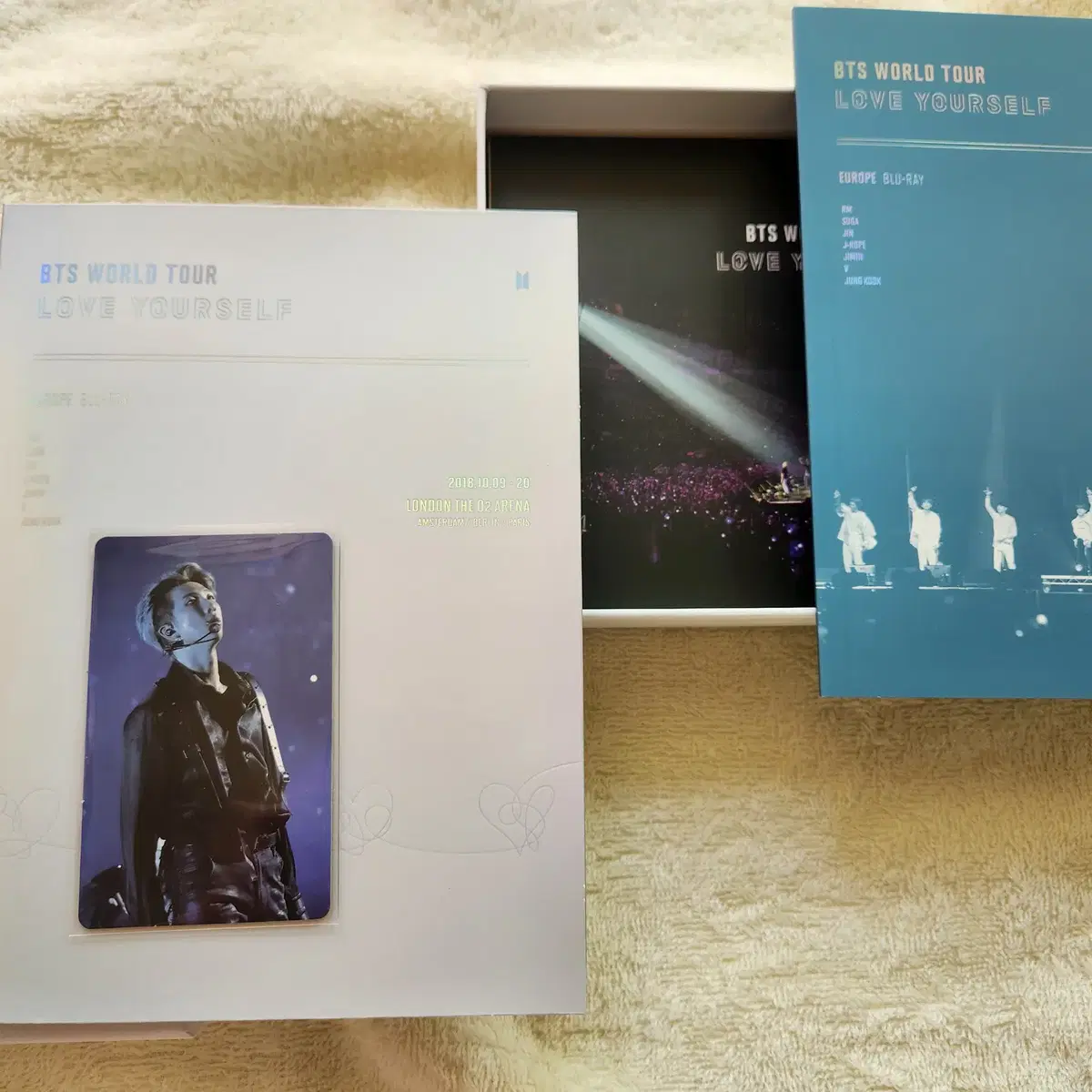 방탄 럽셀 유럽 블루레이 풀박스(포카 : 남준) 3