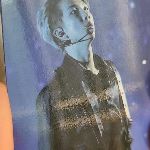 방탄 럽셀 유럽 블루레이 풀박스(포카 : 남준) 8