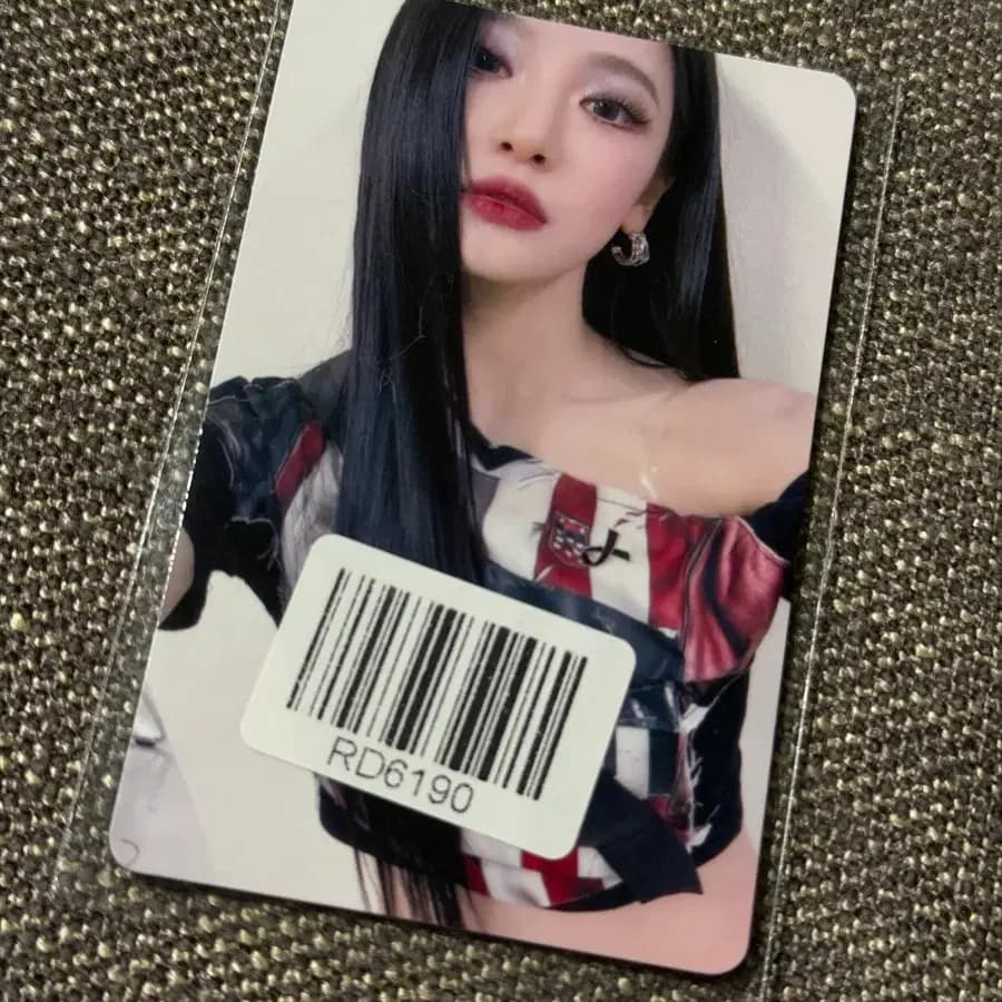 에스파 닝닝 kms 중국 포카 팝업 윈터 폴라 지젤 카리나 분철 1