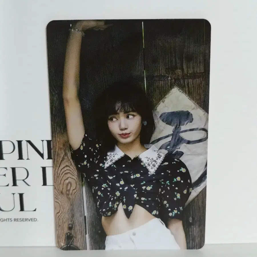 블랙핑크 리사 섬머다이어리 2020 포카+엽서 3