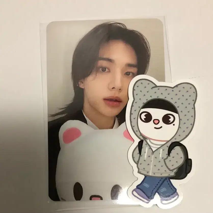 현진 지니렛 스키주 팝업 특전 증사 스티커 포카 여권 포토카드 증명사진 1